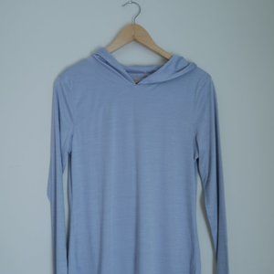 Work Out Long Sleeve Top with Hoodie